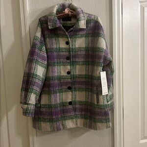 Love Poem Plaid Jacket